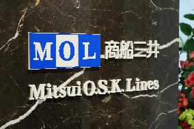 Mitsui O.S.K. Lines Sign and Logo